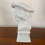 Wagner bust in Limoges porcelain