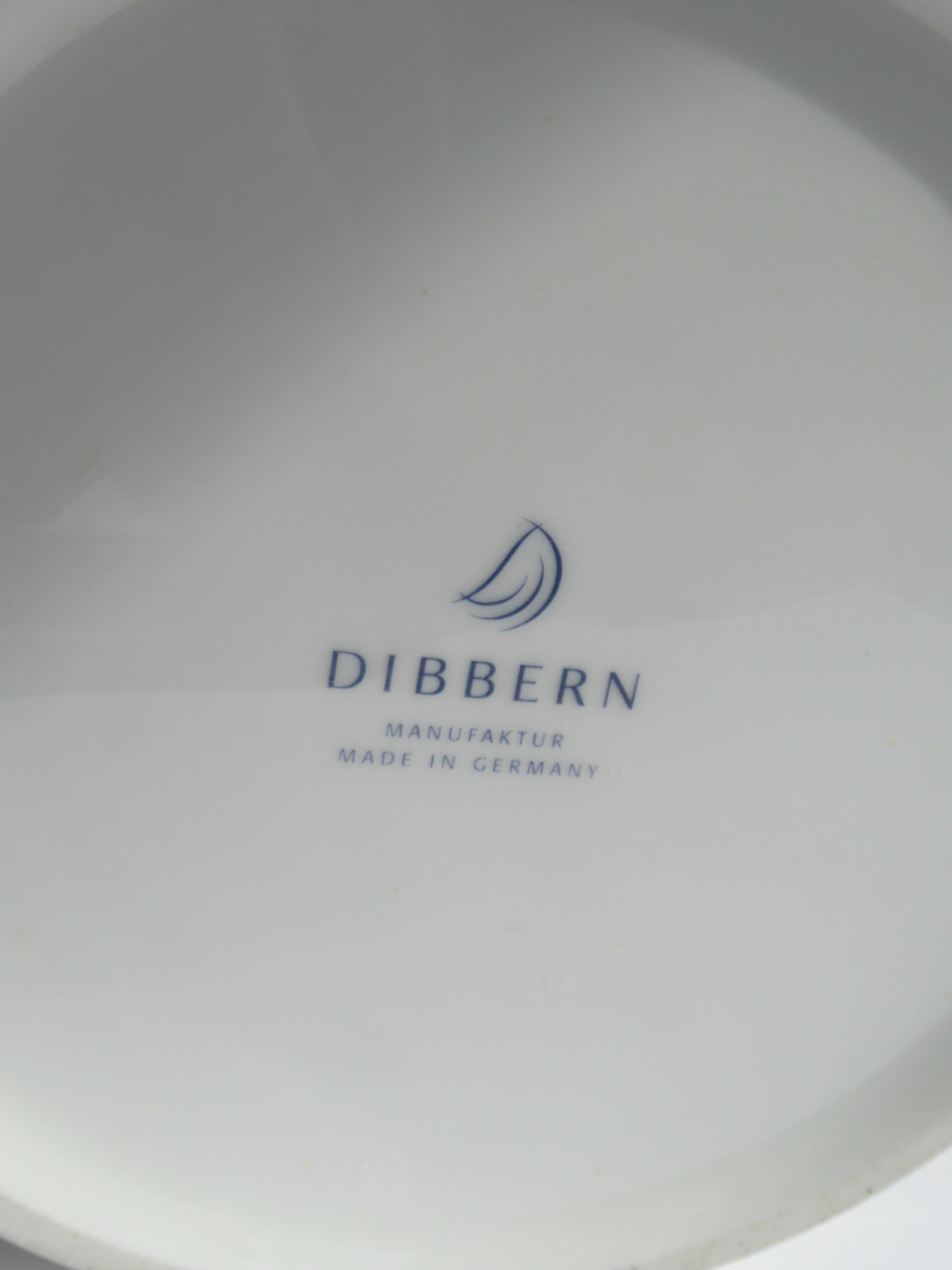 Porcelain vase signed Dibbern