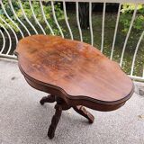Louis Philippe violin pedestal table