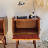 Pair of vintage bedside tables