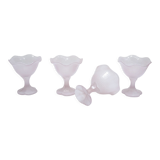 Series of 4 vintage ice cups