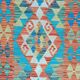 Handmade Persian Gashqaï corridor rug