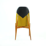 Tall Dining Chairs in Teak Wood, Czechoslovakia circa 1970