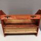 Wall shelf/bedside table in stained beech, designed by Hans J. Wegner 1960s