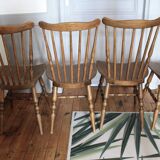 Set of 4 Tacoma Baumann bistro chairs