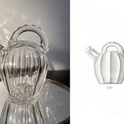 Carafe en cristal Saint Louis début 20ème