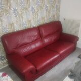 Leather sofa
