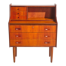 Restored teak bureau desk