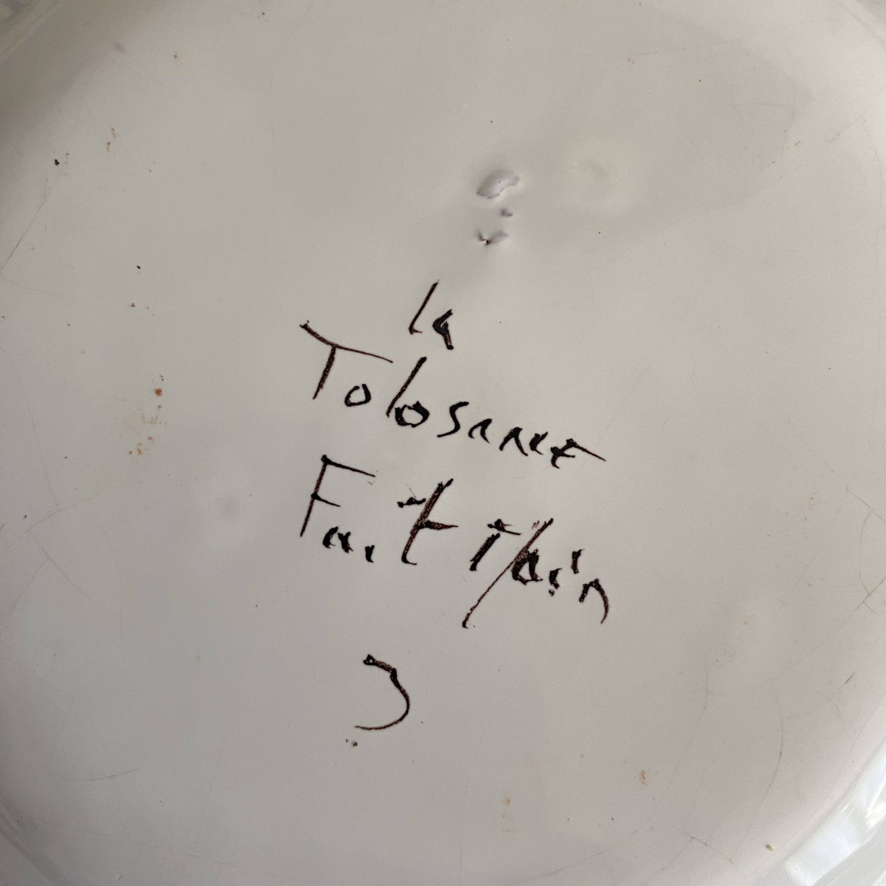 Old Martres Tolosane dessert plates