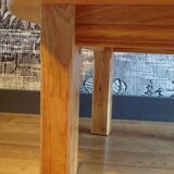 Elm coffee table 1980