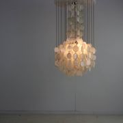 Lustre en pastilles de céramique, années 60