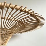Suspension rattan saucer iron frame D:120 H:60
