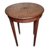 Early 20th century marquetry pedestal table