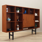 Teak bookcase, Danish design, 1970s, production: Farsø Møbelfabrik