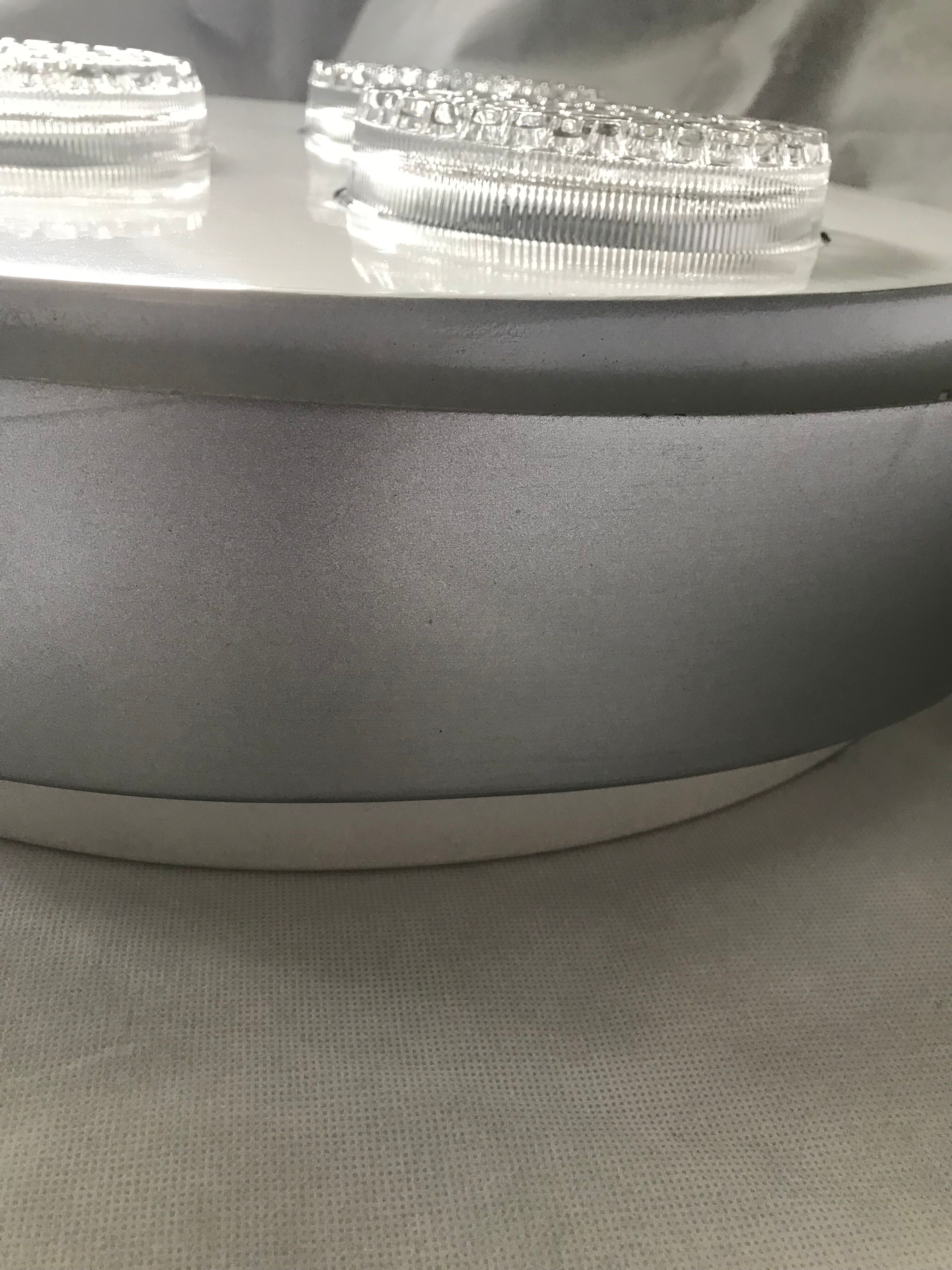 Round ceiling lamp white and grey Raak Holland