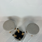 3 tripod stools