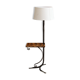 Brutalist e-reader floor lamp - 50s