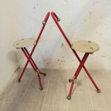 Pair of walking stools Ulisse
