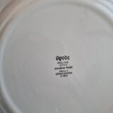 Set of 6 Copeland Spode English porcelain soup plates "Rose de