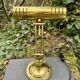 60s brass notary lamp