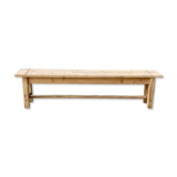 Sanded farm bench