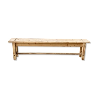 Banc de ferme poncé