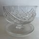 Crystal and silver-plated jam jar