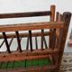 Wooden wall shelf