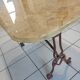 Bistro table vintage marble