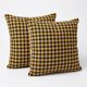 Set of 2 vintage kilim cushion covers 41x41 cm