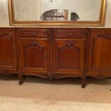 Louis XV low sideboard marble top