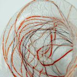 loetz klostermühle art deco glass VASE or bowl 1930s orange red purple white