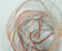 loetz klostermühle art deco glass VASE or bowl 1930s orange red purple white