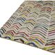 Handwoven Turkish Recycled Boho Rug 163 cm x 234 cm