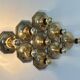 Set of 9 brass wall lights, Motoko Ishii for Staff Leuchten 1970