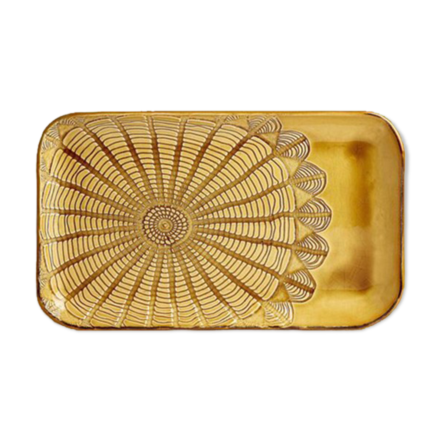 Plat plata saffron XL