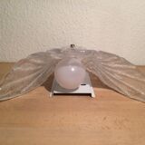 Murano glass shell wall lamp