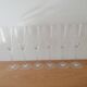 6 flûtes à champagne en cristal