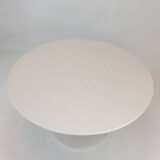 Round marble dining table, 1980's