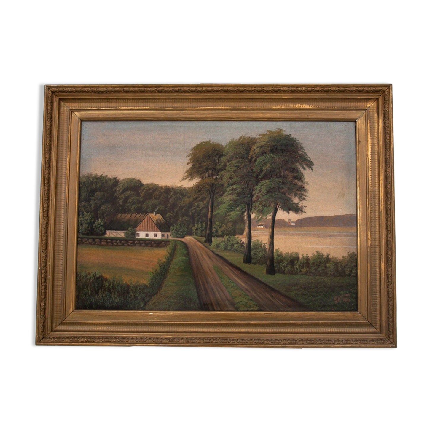 Painting "Road to the farm"