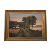 Painting "Road to the farm"
