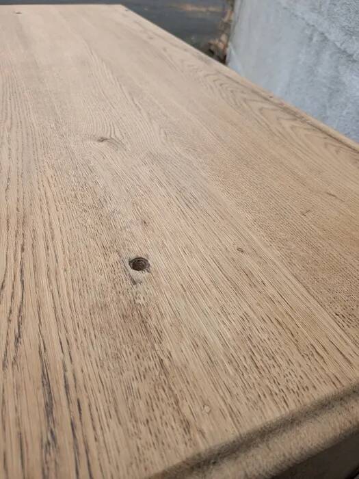 Natural wood sideboard