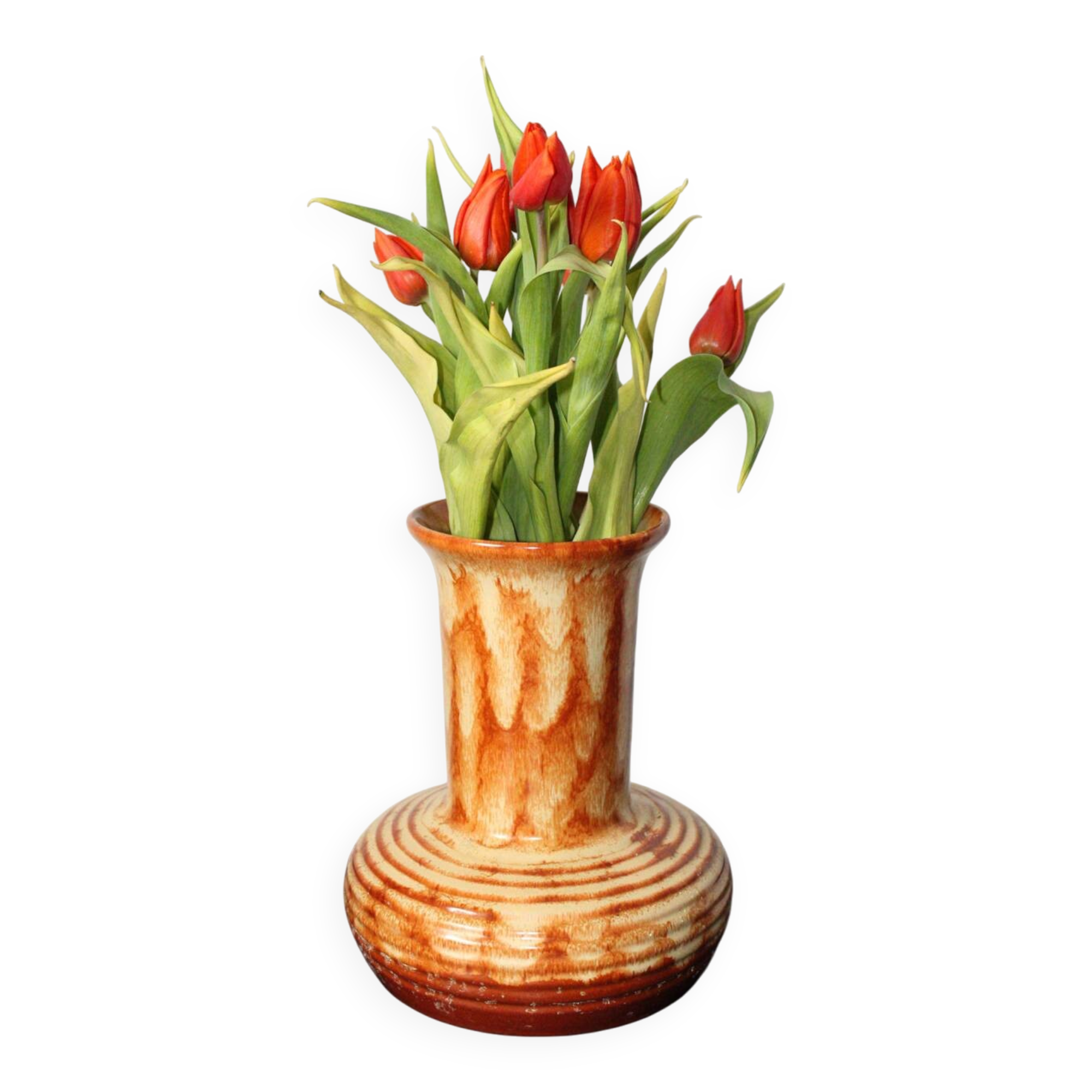 Vintage ceramic vase - 1960s-1970s