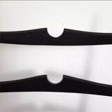 Pair of chiavarine chairs 40/50s high backrest