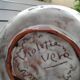 Small pitcher, ceramic, tulip decors. vintage