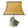 Lampe vintage céramique canard