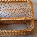Rattan bench