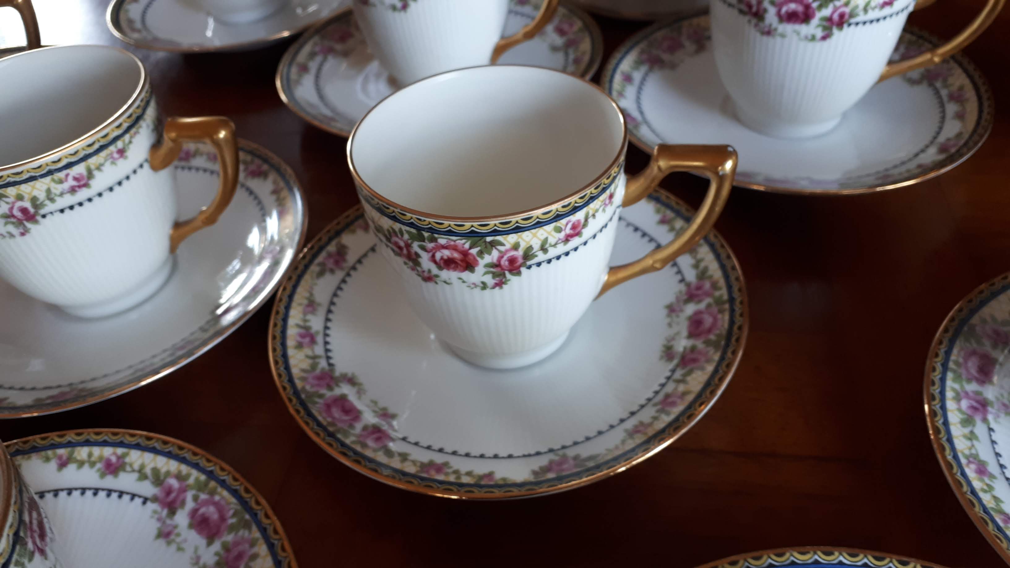 Old coffee service Porcelainr Limoges