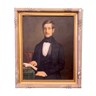 Portrait d’homme, journal de pharmacie 1849