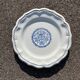 Old Gien earthenware dish with blue decoration